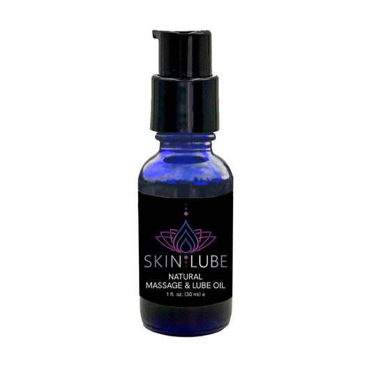 Natural Massage & Lube Oil 1 oz