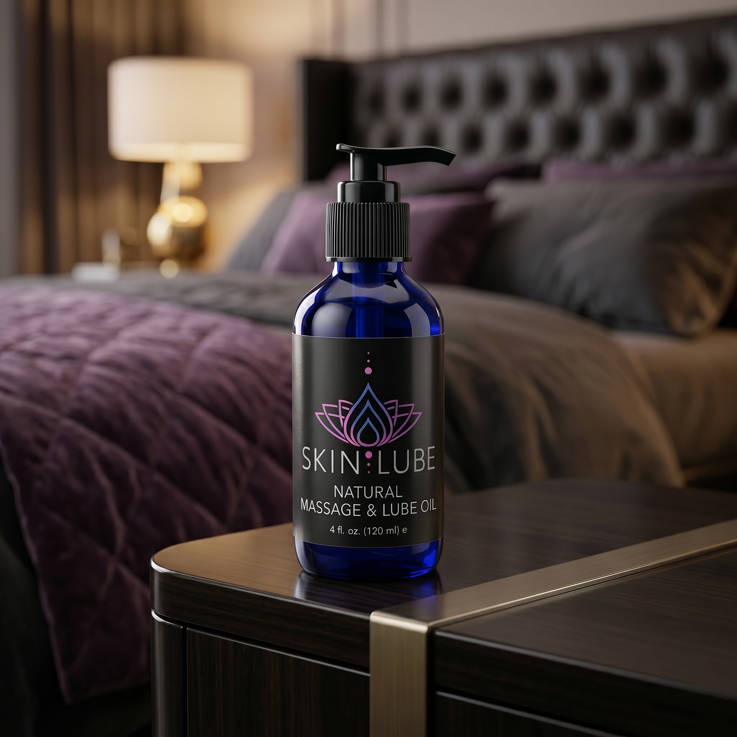 4 oz · The Nightstand Bottle