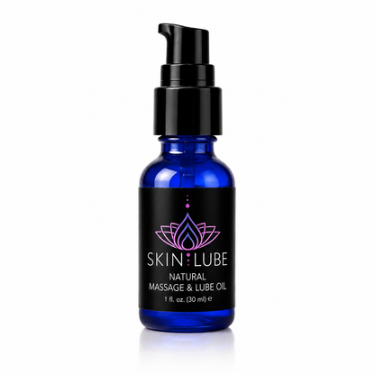 Natural Massage & Lube Oil 1 oz