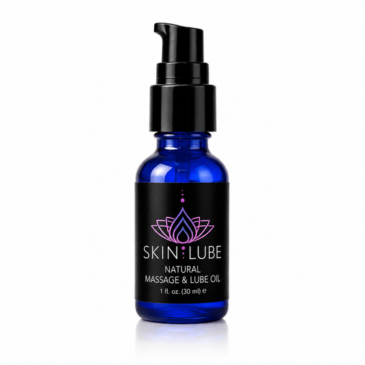 Natural Massage & Lube Oil 1 oz
