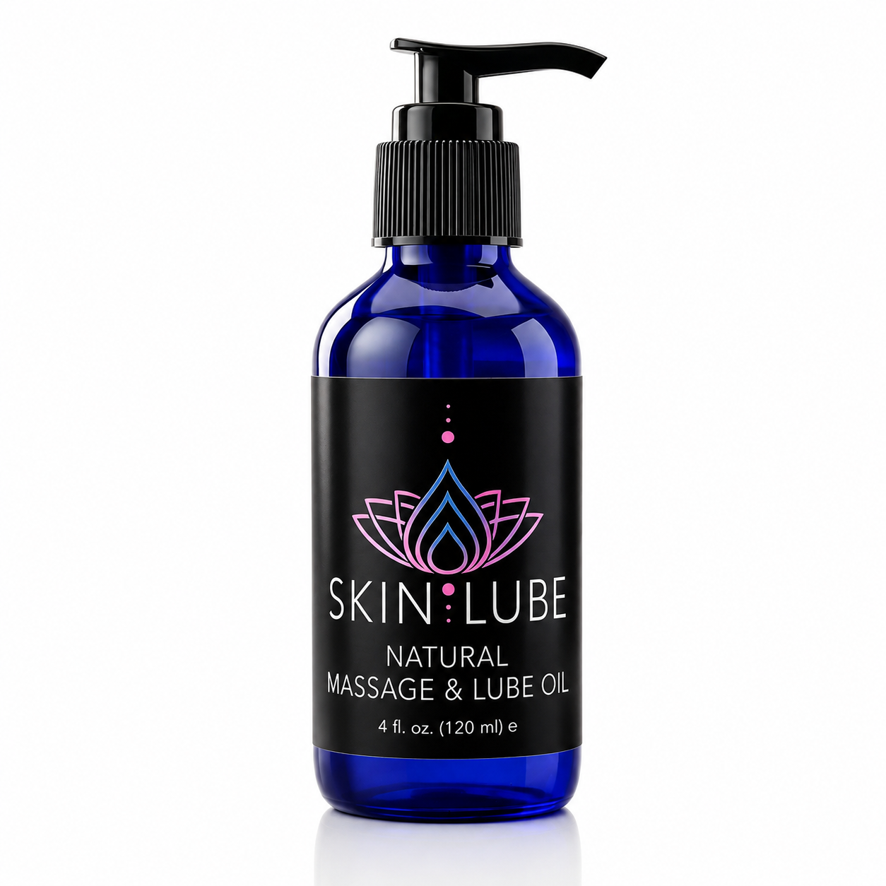 Natural Massage & Lube Oil 4 oz