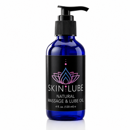 Natural Massage & Lube Oil 4 oz