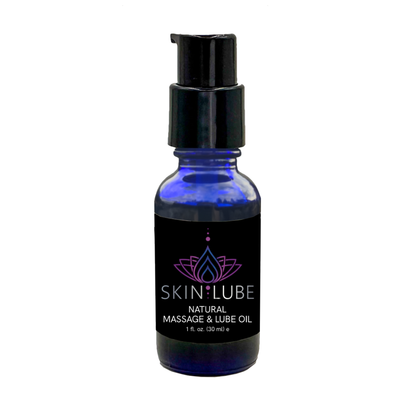 Natural Massage & Lube Oil 1 oz