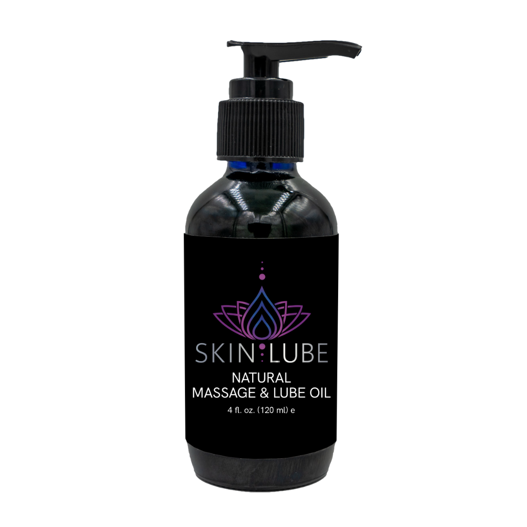 Natural Massage & Lube Oil 4 oz