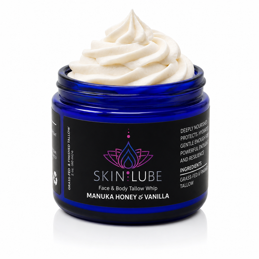 Manuka Honey & Vanilla - Face & Body Tallow Whip 2 oz