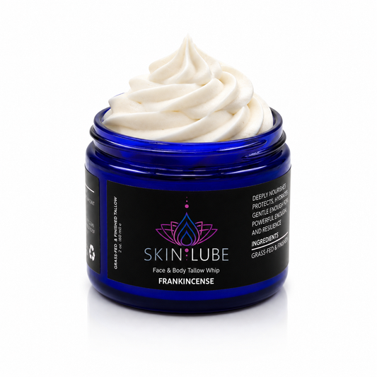 Frankincense - Face & Body Tallow Whip 2 oz