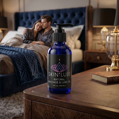 Natural Massage & Lube Oil 4 oz